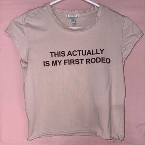 Full Tilt Pink Graphic Tee